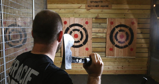 "Axe On!"  -- Axe Throwing Gains In Popularity Across America