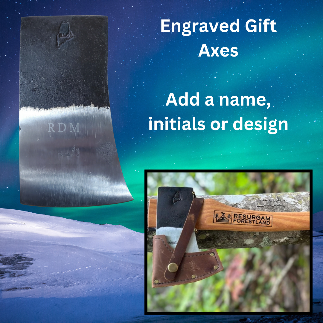 Laser Engraved Gift Axes