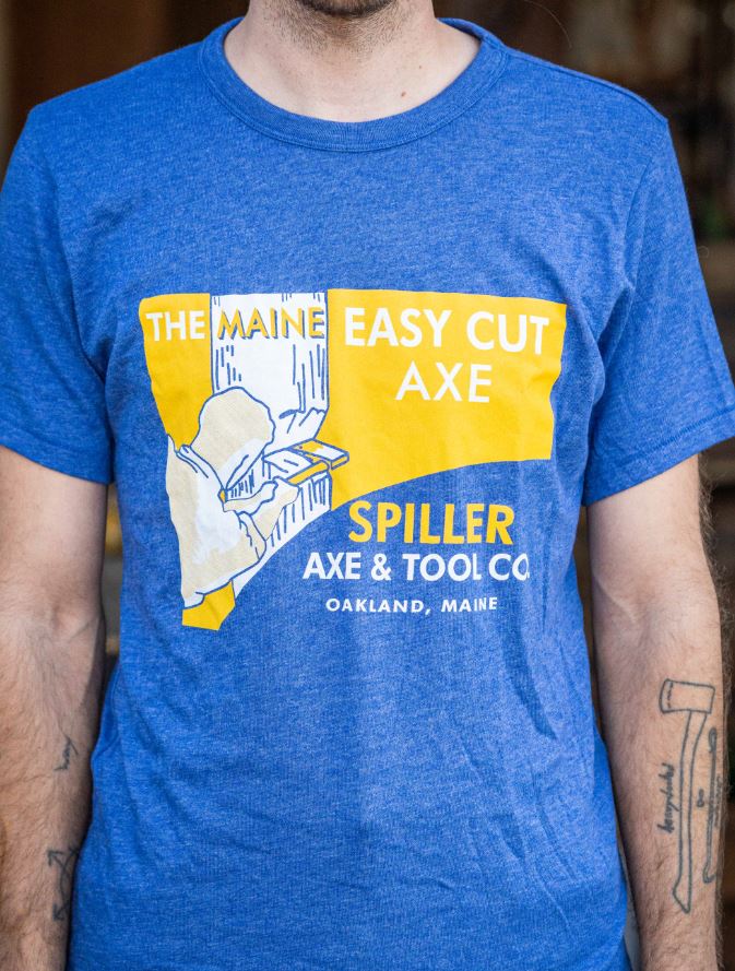 Maine Easy Cut Axe T-Shirt