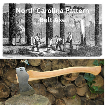 Custom North Carolina Pattern Belt Axe