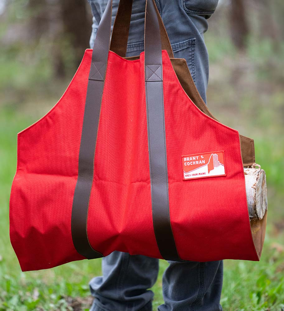 Log & Firewood Carrier A Practical Companion for Home or Camp Brant